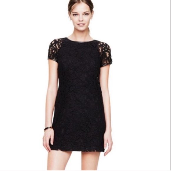 club monaco black lace dress Club Monaco Vintage Dress